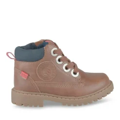 Bottines Montagne MARRON Garçon Lacets