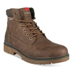 Bottines Montagne MARRON Homme Motif Uni Lacets