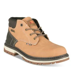Bottines Montagne MARRON Homme Motif Uni Lacets