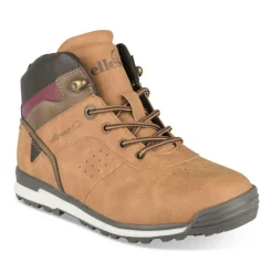Bottines Montagne MARRON Garçon Motif Uni Lacets