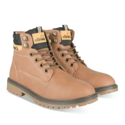 Bottines Montagne MARRON Garçon Motif Uni Fermeture éclair