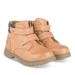 Bottines Montagne MARRON Garçon Motif Uni Scratch