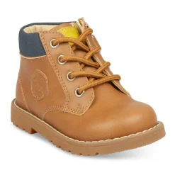 Bottines Montagne MARRON Garçon Lacets