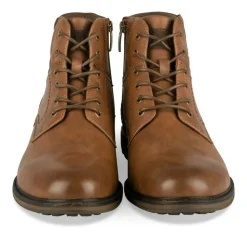 Bottines Montagne MARRON Homme Motif Uni Lacets