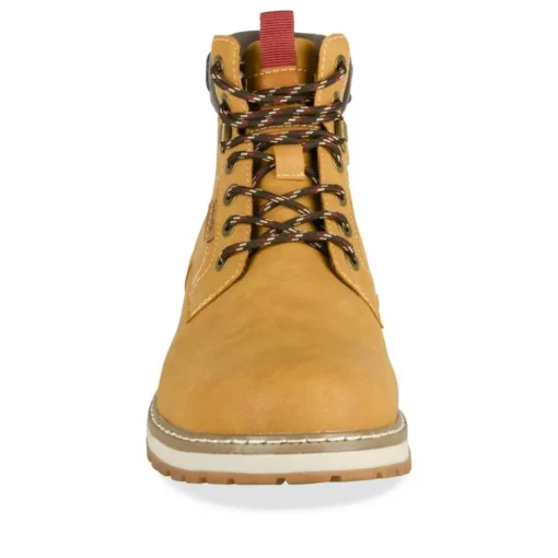 Bottines Montagne MARRON Homme Motif Uni Lacets