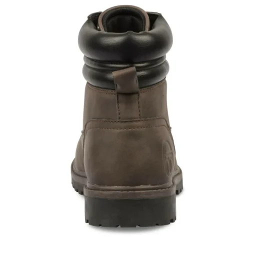 Bottines Montagne MARRON Homme Lacets