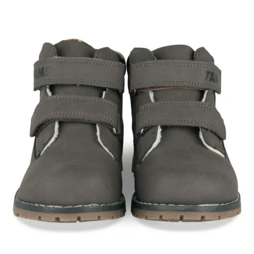 Bottines Montagne MARRON Garçon Motif Uni Scratch