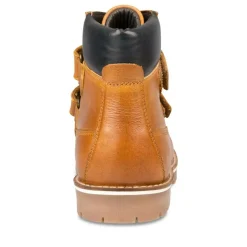 Bottines Montagne MARRON Garçon CUIR Motif Uni Scratch