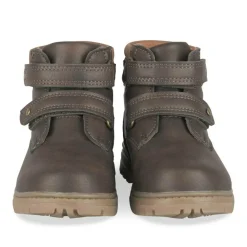 Bottines Montagne MARRON Garçon Motif Uni Scratch