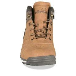 Bottines Montagne MARRON Garçon Motif Uni Lacets
