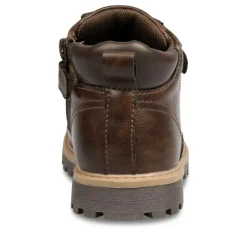 Bottines Montagne MARRON Garçon Motif Uni Fermeture éclair