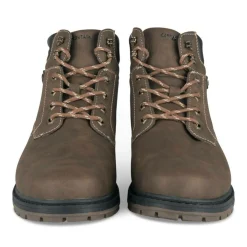 Bottines Montagne MARRON Homme Motif Uni Lacets