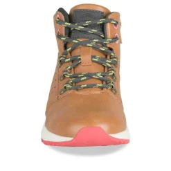 Bottines Montagne MARRON Garçon Motif Uni Lacets
