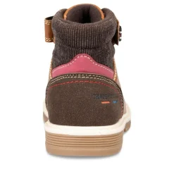 Bottines Montagne MARRON Garçon Motif Uni Fermeture éclair