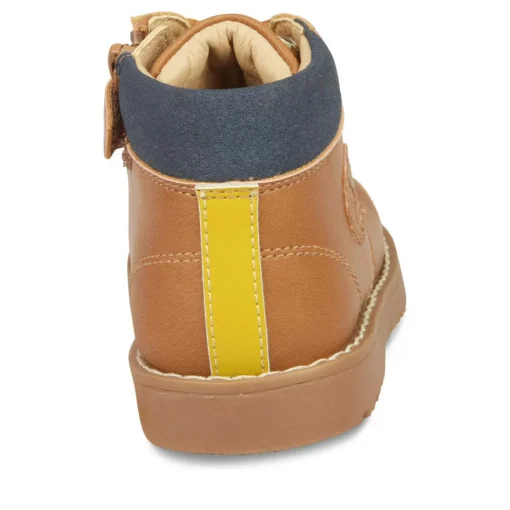 Bottines Montagne MARRON Garçon Lacets