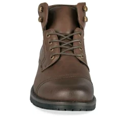 Bottines Montagne MARRON Homme Motif Uni Lacets