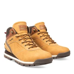 Bottines Montagne MARRON Homme Motif Uni Lacets