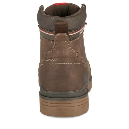 Bottines Montagne MARRON Homme Motif Uni Lacets