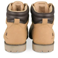 Bottines Montagne MARRON Homme Motif Uni Lacets