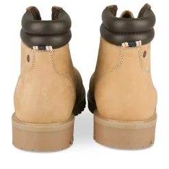 Bottines Montagne MARRON Homme CUIR Motif Uni Lacets