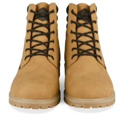 Bottines Montagne MARRON Homme Motif Uni Lacets