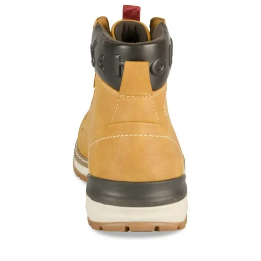 Bottines Montagne MARRON Homme Motif Uni Lacets