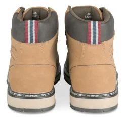 Bottines Montagne MARRON Homme Motif Uni Lacets