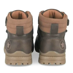 Bottines Montagne MARRON Garçon Motif Uni Scratch