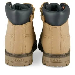 Bottines Montagne MARRON Garçon Motif Uni Lacets