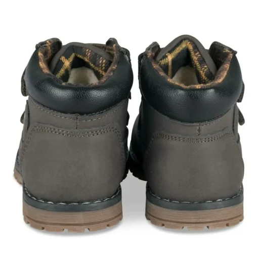 Bottines Montagne MARRON Garçon Motif Uni Scratch