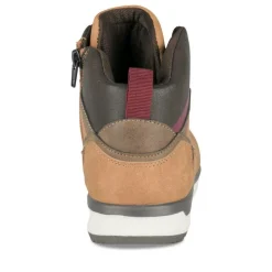Bottines Montagne MARRON Garçon Motif Uni Lacets