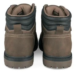 Bottines Montagne MARRON Homme Motif Uni Lacets