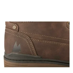 Bottines Montagne MARRON Homme Motif Uni Lacets