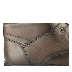 Bottines Montagne MARRON Homme Motif Uni Lacets