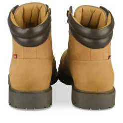 Bottines Montagne MARRON Homme CUIR Motif Uni Lacets