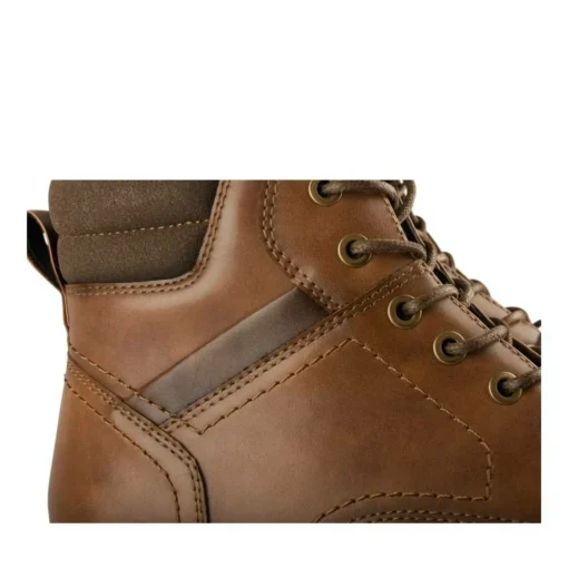 Bottines Montagne MARRON Homme Motif Uni Lacets