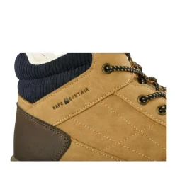 Bottines Montagne MARRON Homme Motif Uni Lacets