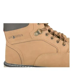 Bottines Montagne MARRON Homme Motif Uni Lacets