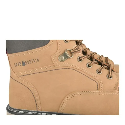 Bottines Montagne MARRON Homme Motif Uni Lacets