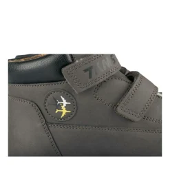Bottines Montagne MARRON Garçon Motif Uni Scratch