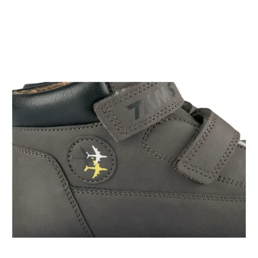 Bottines Montagne MARRON Garçon Motif Uni Scratch