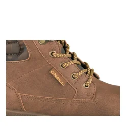 Bottines Montagne MARRON Garçon Motif Camouflage Lacets