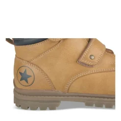 Bottines Montagne MARRON Garçon Motif Uni Scratch