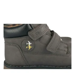 Bottines Montagne MARRON Garçon Motif Uni Scratch