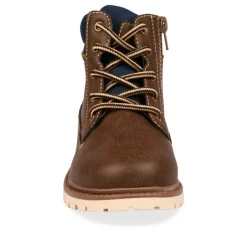 Bottines Montagne MARRON Garçon Lacets