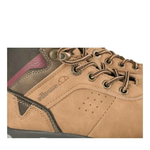 Bottines Montagne MARRON Garçon Motif Uni Lacets