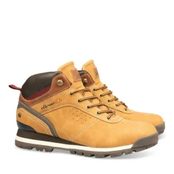 Bottines Montagne MARRON Homme Motif Uni Lacets