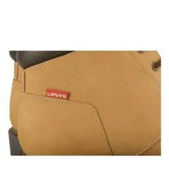 Bottines Montagne MARRON Homme CUIR Motif Uni Lacets