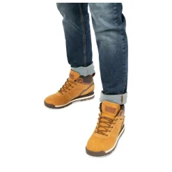 Bottines Montagne MARRON Homme Motif Uni Lacets