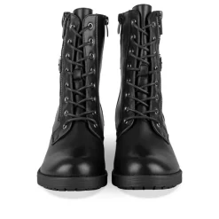 Bottines Montagne NOIR Femme Motif Uni Lacets